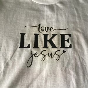 Gildan White Crew Neck T-Shirt